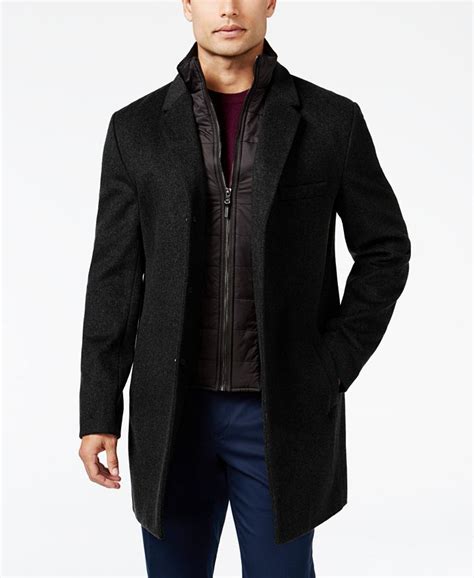 jacket michael kors mens|michael kors men's overcoat macy's.